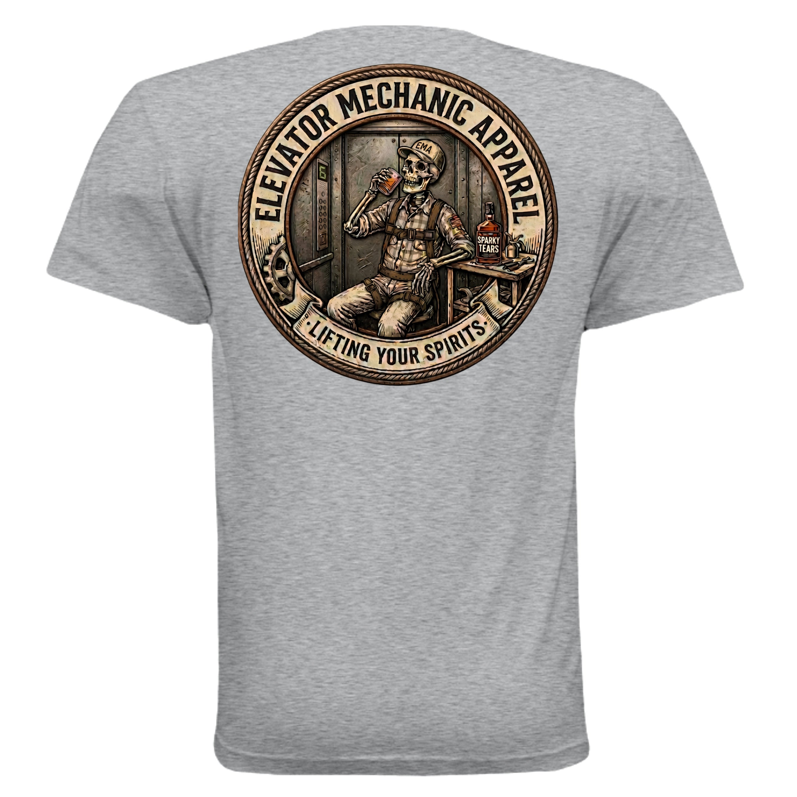 HEATHER GRAY - 3600 - BACK